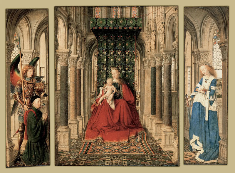 Tryptyk z Drezna - Jan van Eyck