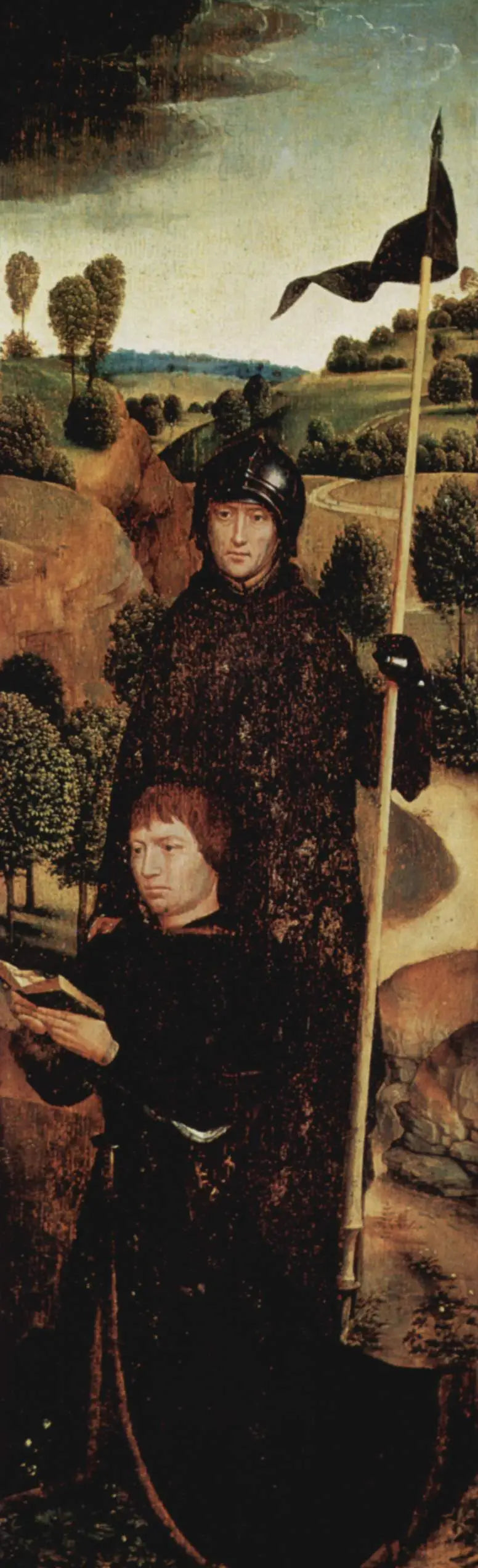 Tryptyk Jana Crabbe. Prawa skrzydło - Hans Memling
