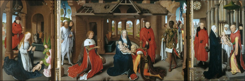 Tryptyk Trójcy Świętej - Hans Memling