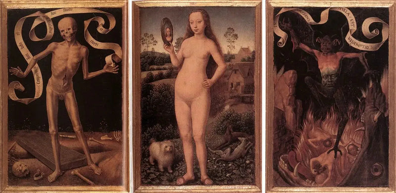 Tryptyk Ziemskiej Vanitas - Hans Memling