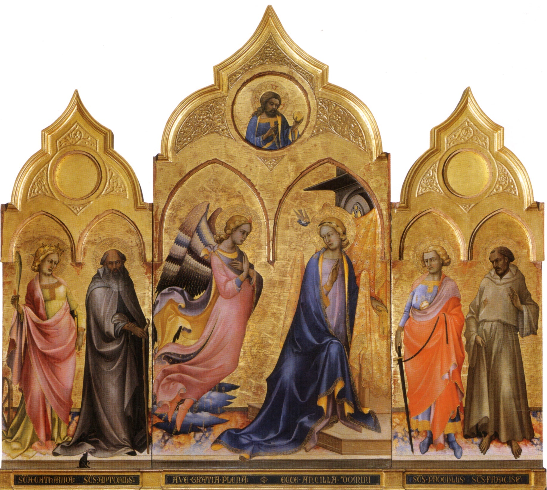 Triptyque de l’Annonciation - Lorenzo Monaco - Alpha Reproduction