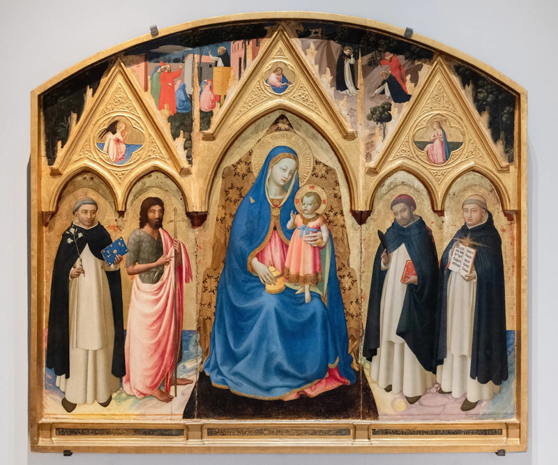 Tryptyk świętego Piotra męczennika - Fra Angelico