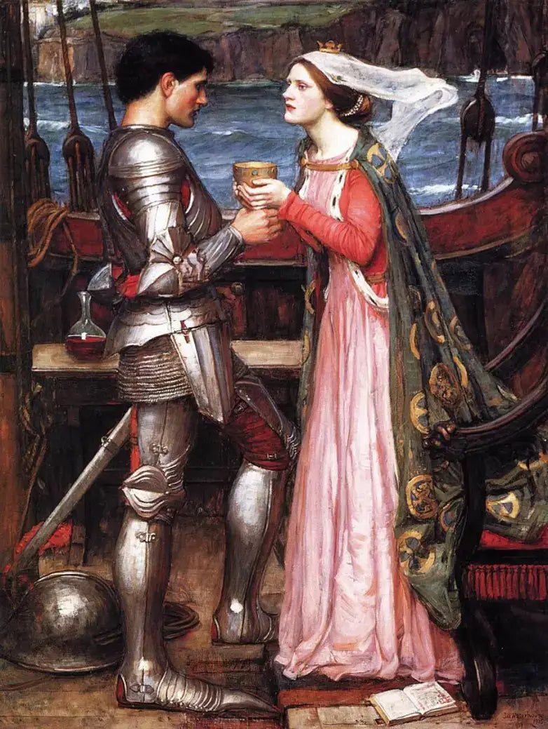 Tristram i Izolda 2 - John William Waterhouse