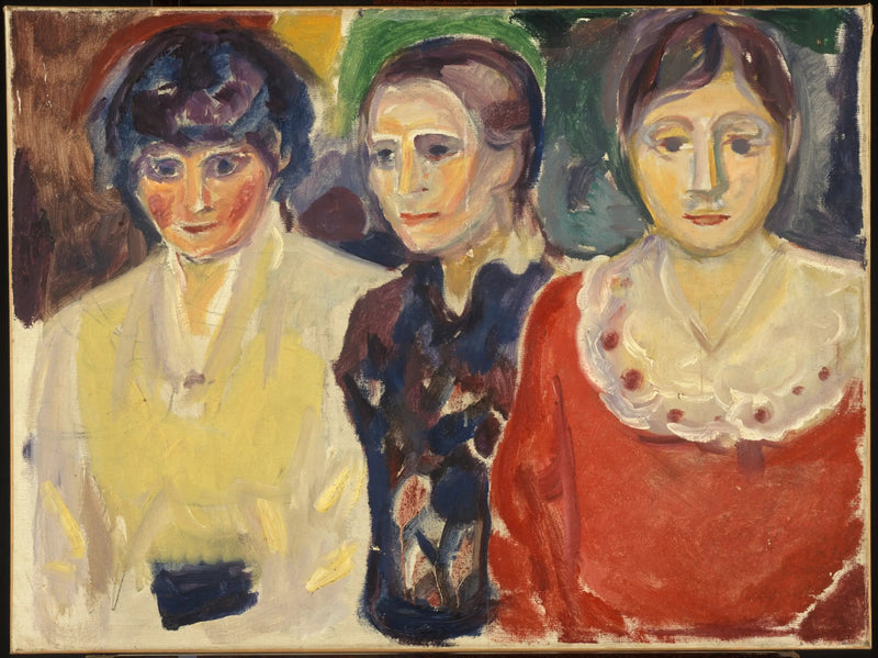 Trzy Kobiety - Edvard Munch