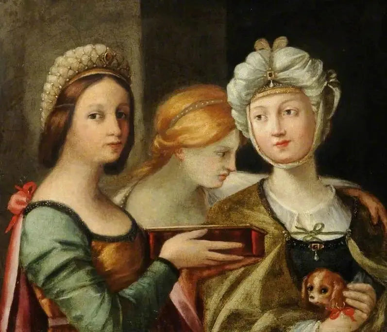 Trzy postaci kobiece - Guido Reni