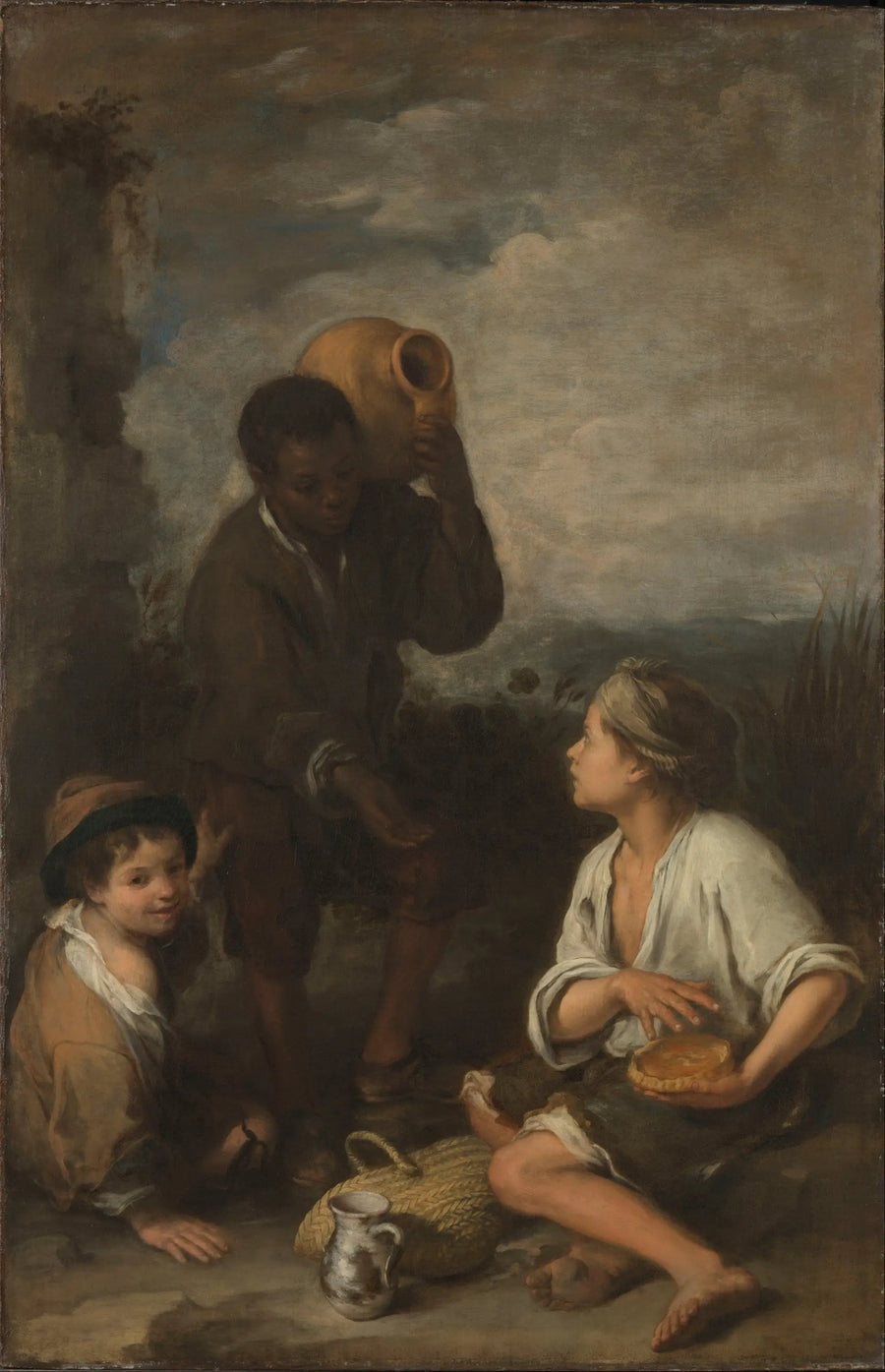 Trzech chłopców - Bartolomé Esteban Murillo