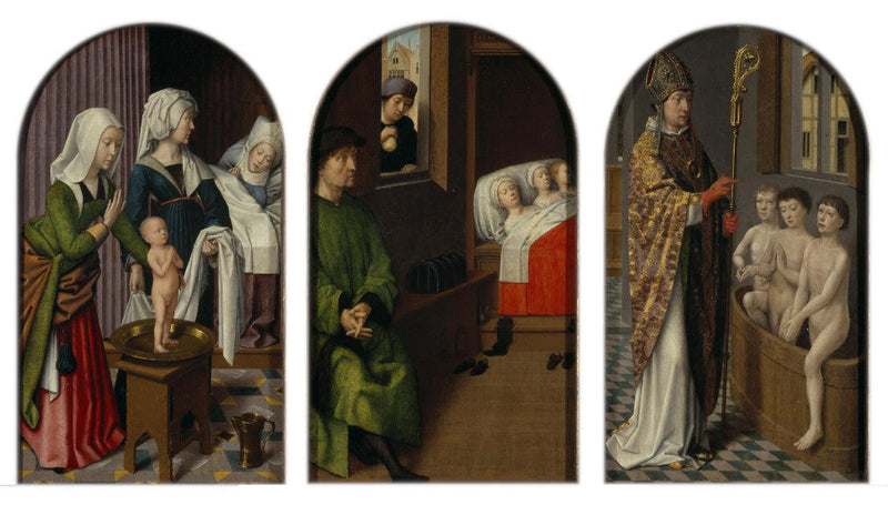 Trzy legendy świętego Mikołaja - Gérard David