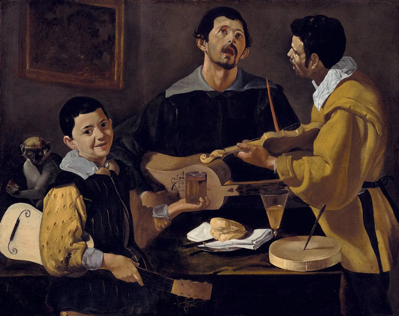Trzech muzyków - Diego Velázquez