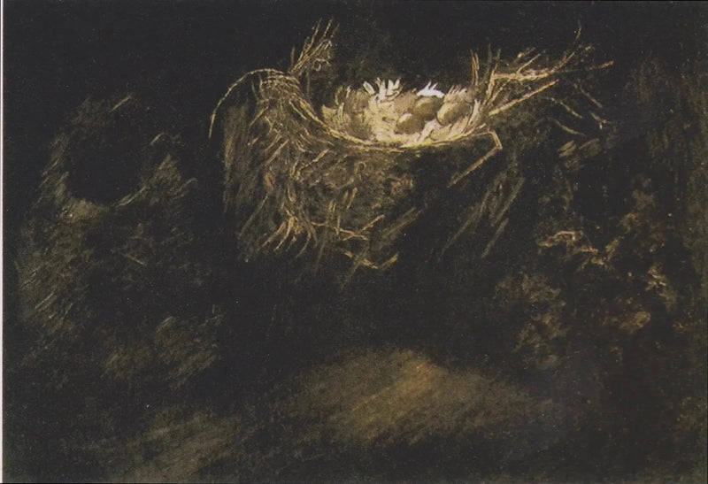 Martwa natura z trzema gniazdami ptaków - Vincent van Gogh