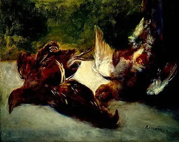 Trzy przepiórki - Pierre-Auguste Renoir
