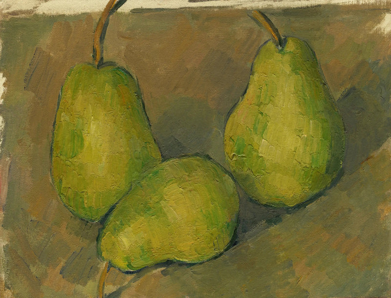 Trzy gruszki - Paul Cézanne