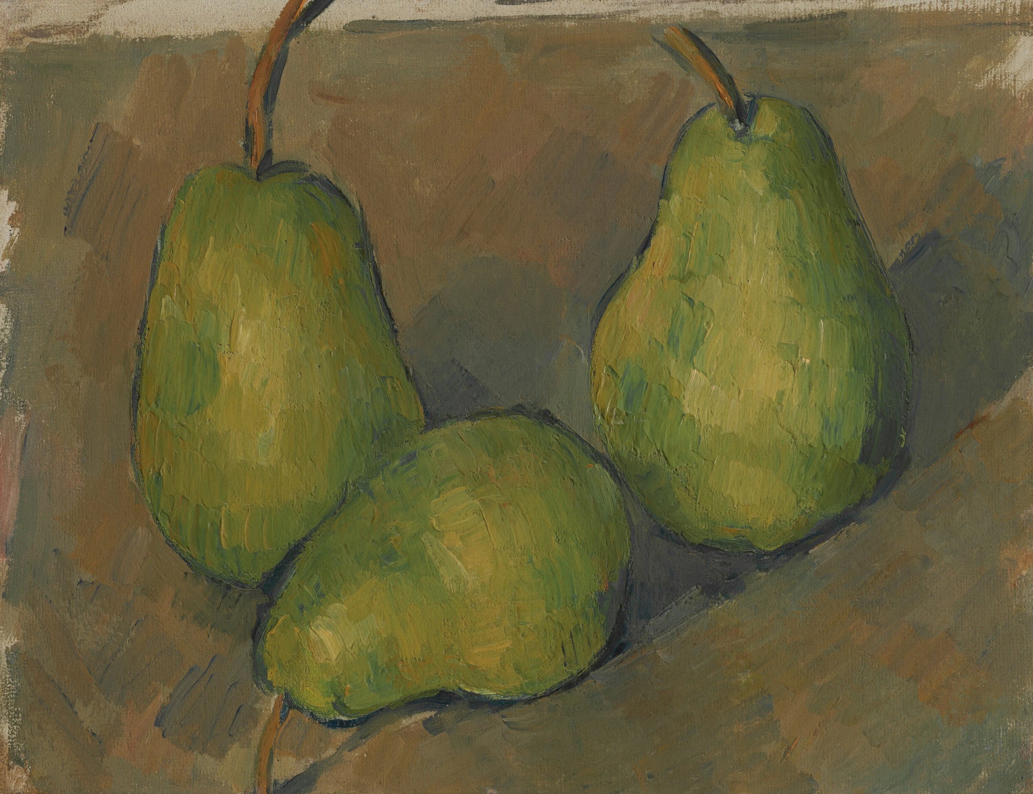 Trois poires - Paul Cezanne