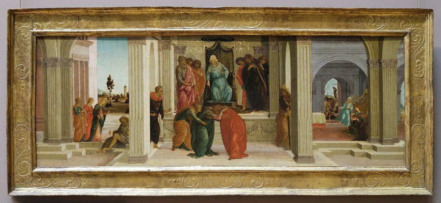 Trzy sceny z historii Estery - Sandro Botticelli