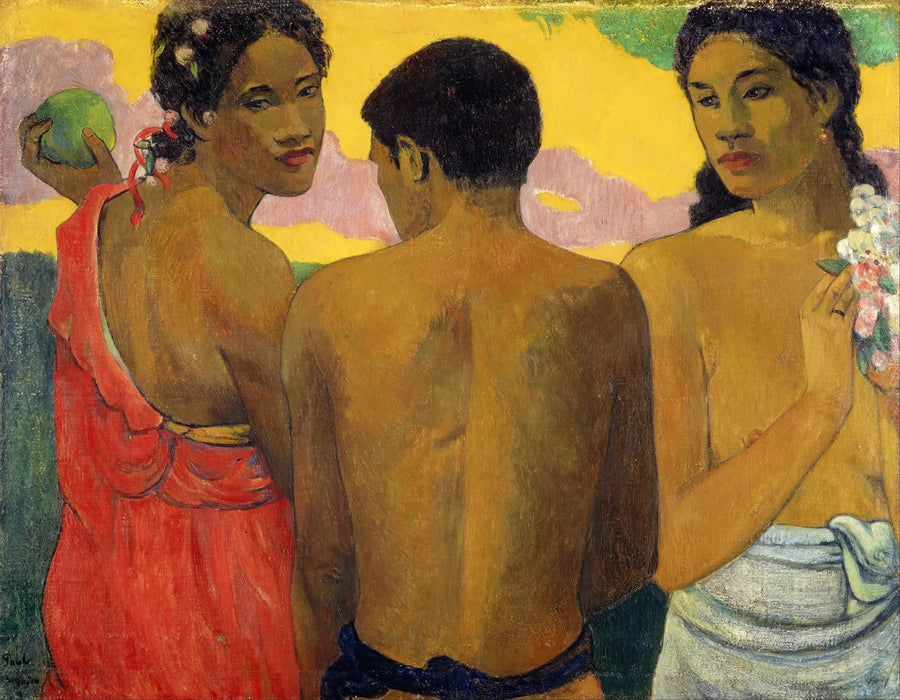 Trzech Tahitańczyków, czyli Rozmowa - Paul Gauguin