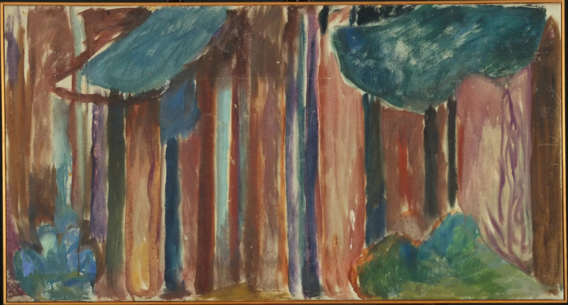 Pnie drzew - Edvard Munch