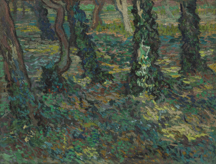 Pnie drzew z bluszczem, F747 - Van Gogh