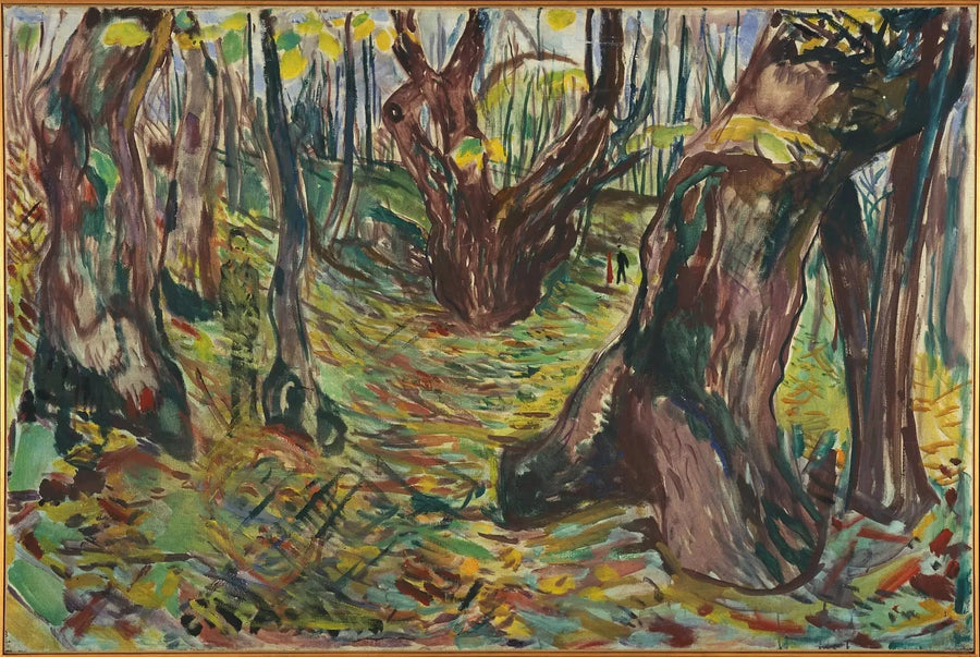 Szorstkie pnie - Edvard Munch