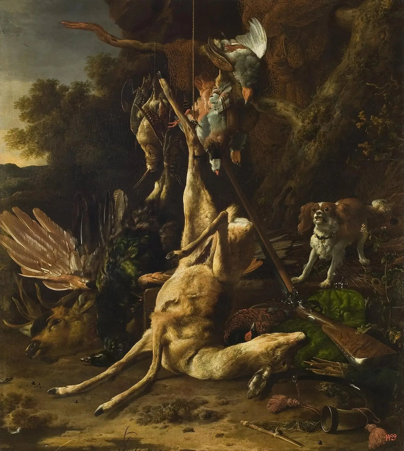 Trofea myśliwskie - Melchior de Hondecoeter