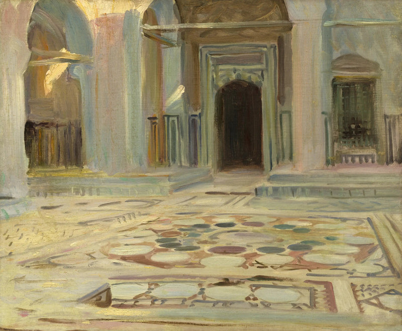 Chodnik, Kair - John Singer Sargent
