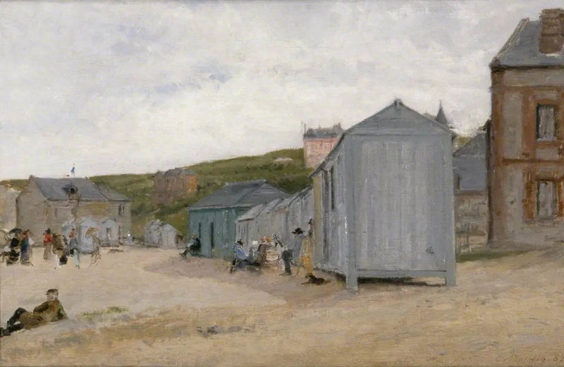 Trouville, Francja - Eugène Boudin
