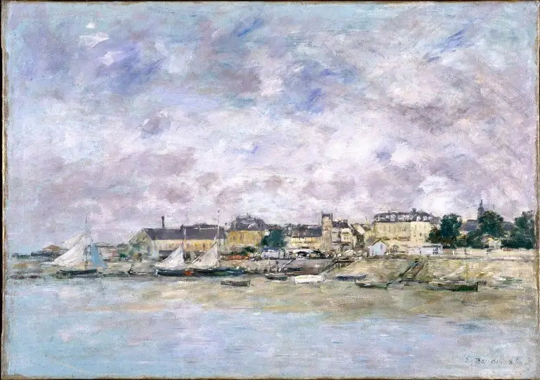 Trouville, Port - Eugène Boudin
