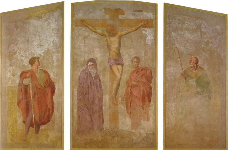 Tryptyk Ukrzyżowania Chrystusa - Pontormo