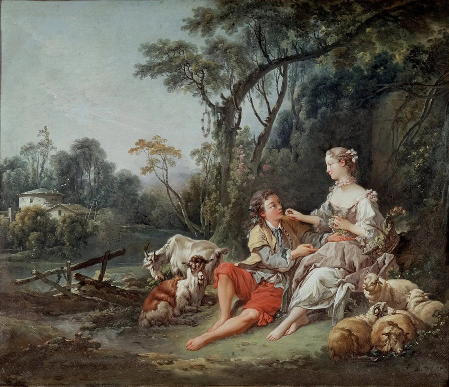 Myślisz o winogronach? - François Boucher