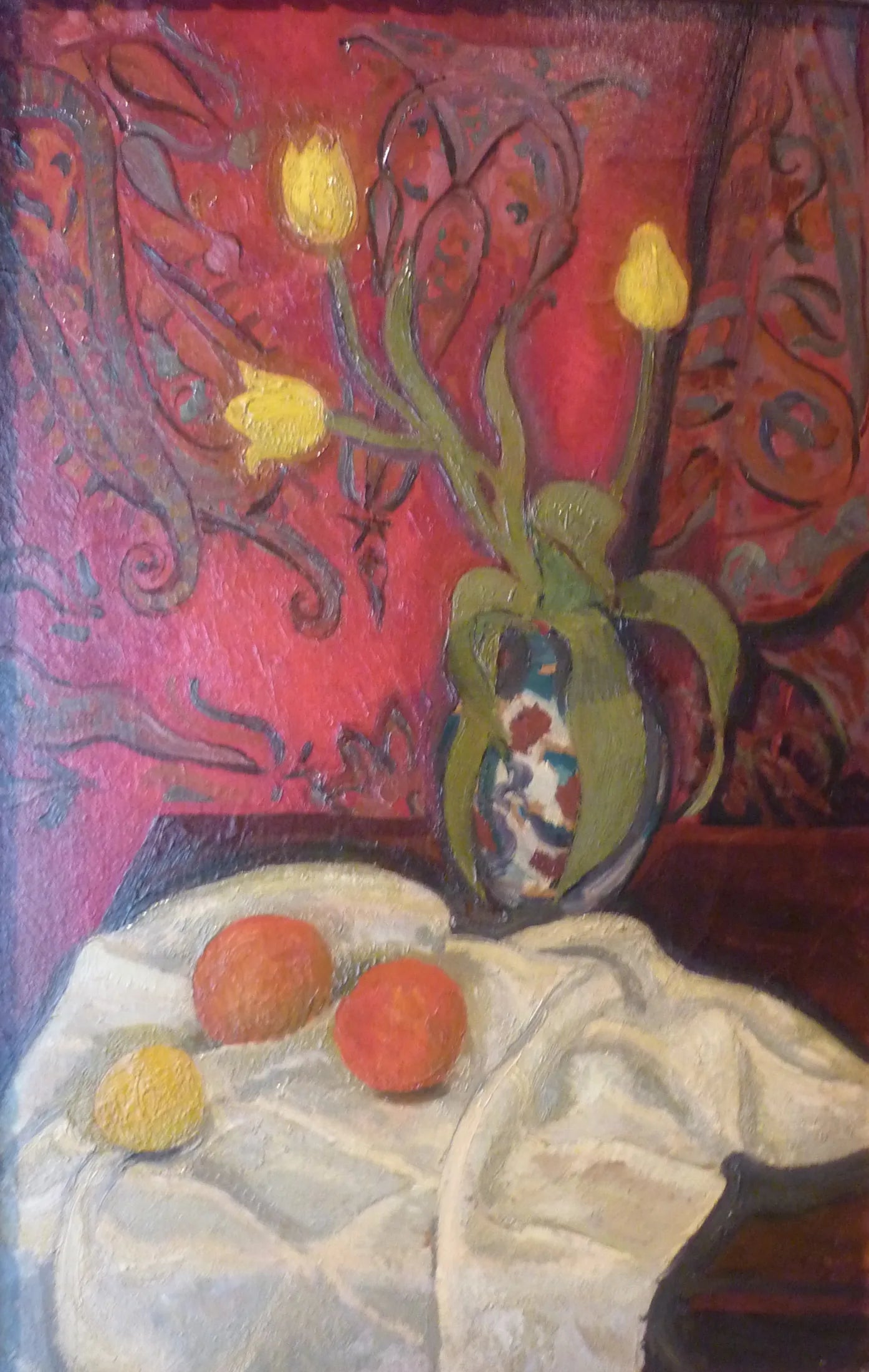 Tulipes jaunes - Roger de La Fresnaye image 1 reproduction réalisée par Alpha Reproduction
