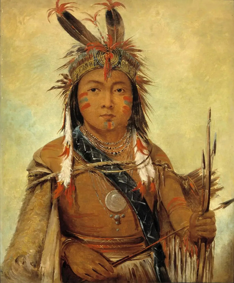 Ud-je-jock, Pélican, chłopak - George Catlin