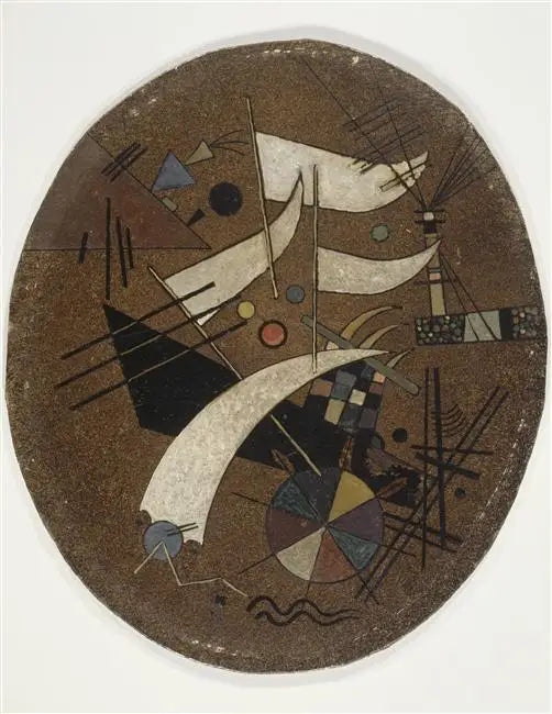 Œuf de Pâques - Vassily Kandinsky image 1 tableau peint à l’huile sur toile