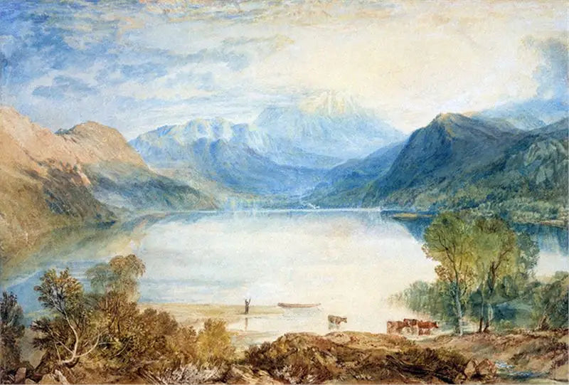 Ullswater z Gobarrow Park - J. M. W. Turner
