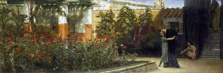 Ciepłe powitanie - Lawrence Alma-Tadema