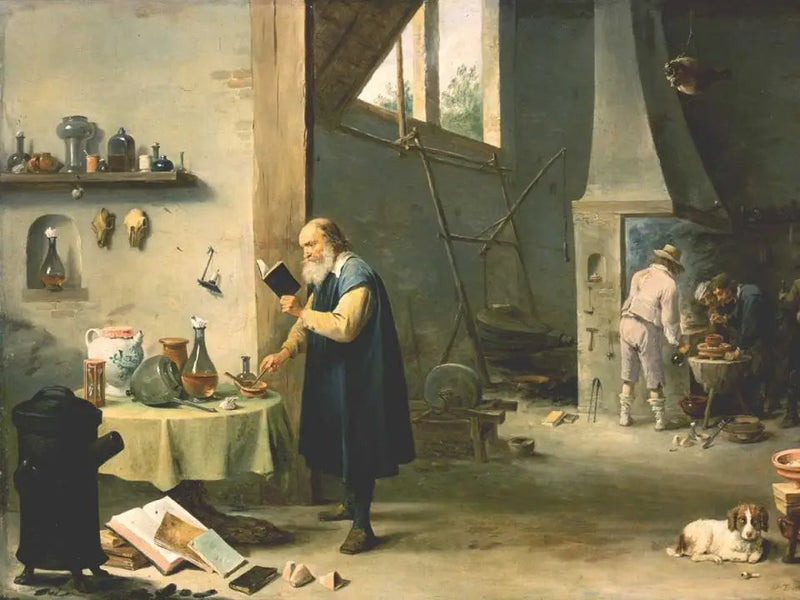 Alchemik - David Teniers Młodszy