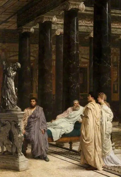 Miłośnik sztuki - Lawrence Alma-Tadema