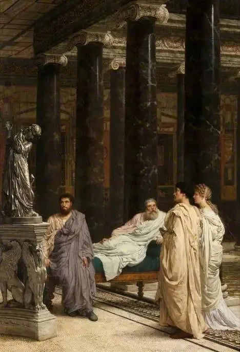 Miłośnik sztuki - Lawrence Alma-Tadema