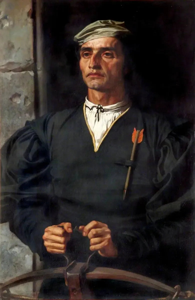 Włoski łucznik - Frederic Leighton