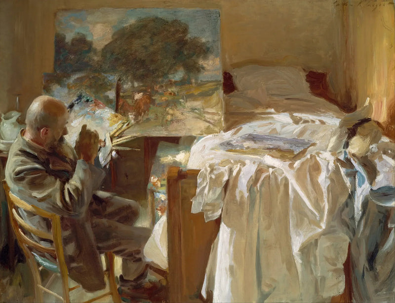 Artysta w swoim atelier - John Singer Sargent