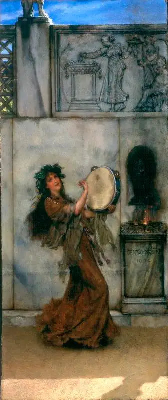 Ołtarz ogrodowy - Lawrence Alma-Tadema