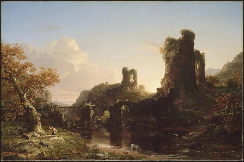 Jesienna włoska - Thomas Cole