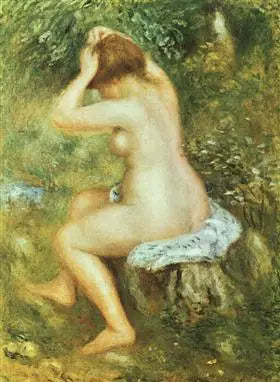 Kąpiący się - Pierre-Auguste Renoir