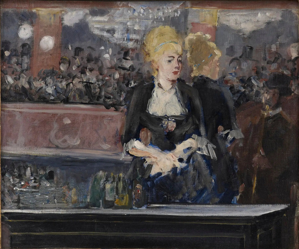 Un bar aux Folies-Bergère - Édouard Manet image 1 copie peinte à la main à l’huile