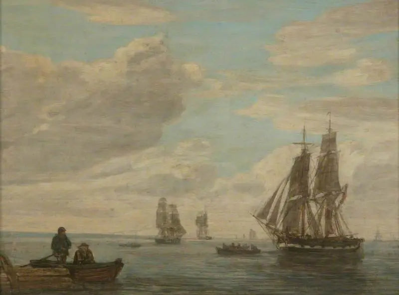 Spokój - Eugène Boudin