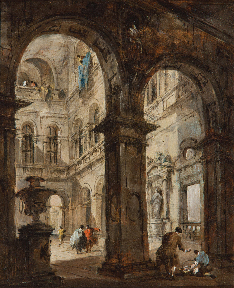 Kaprys architektoniczny - Francesco Guardi