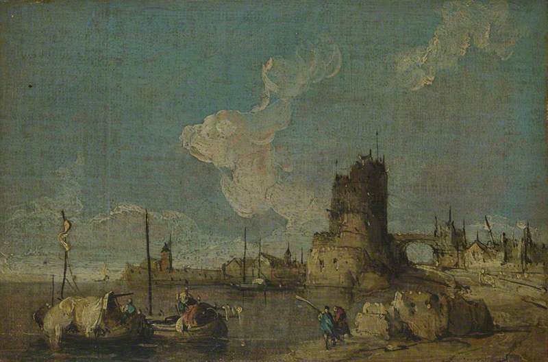 Kaprys ruin - Francesco Guardi