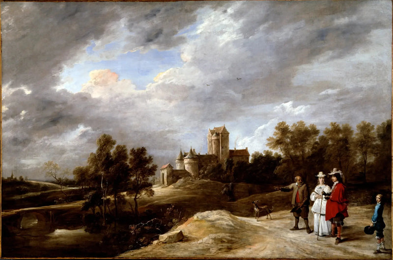 Zamek i jego właściciel - David Teniers Młodszy