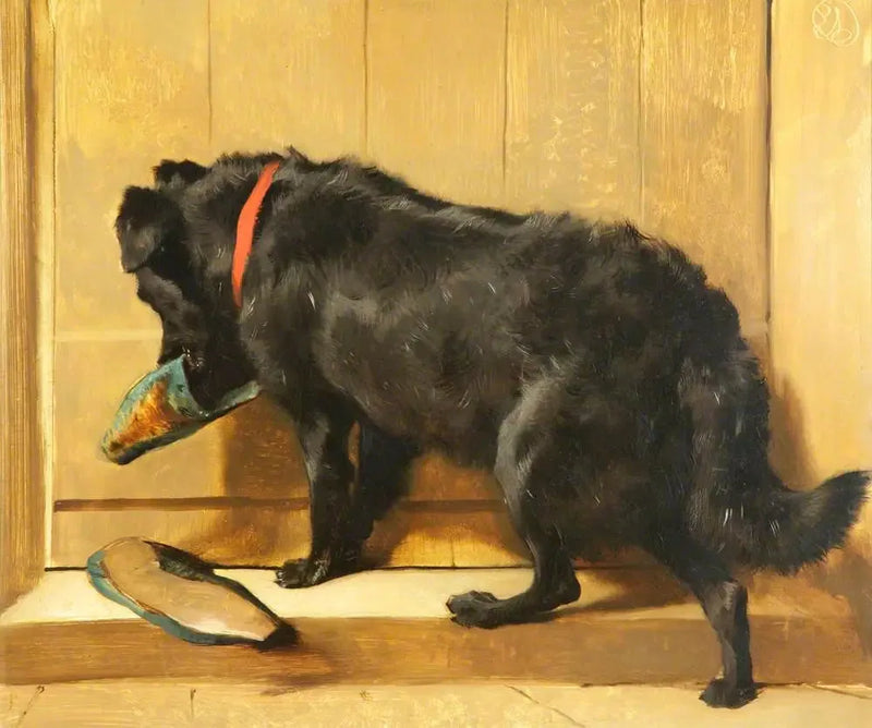 Pies z papucią - Edwin Henry Landseer