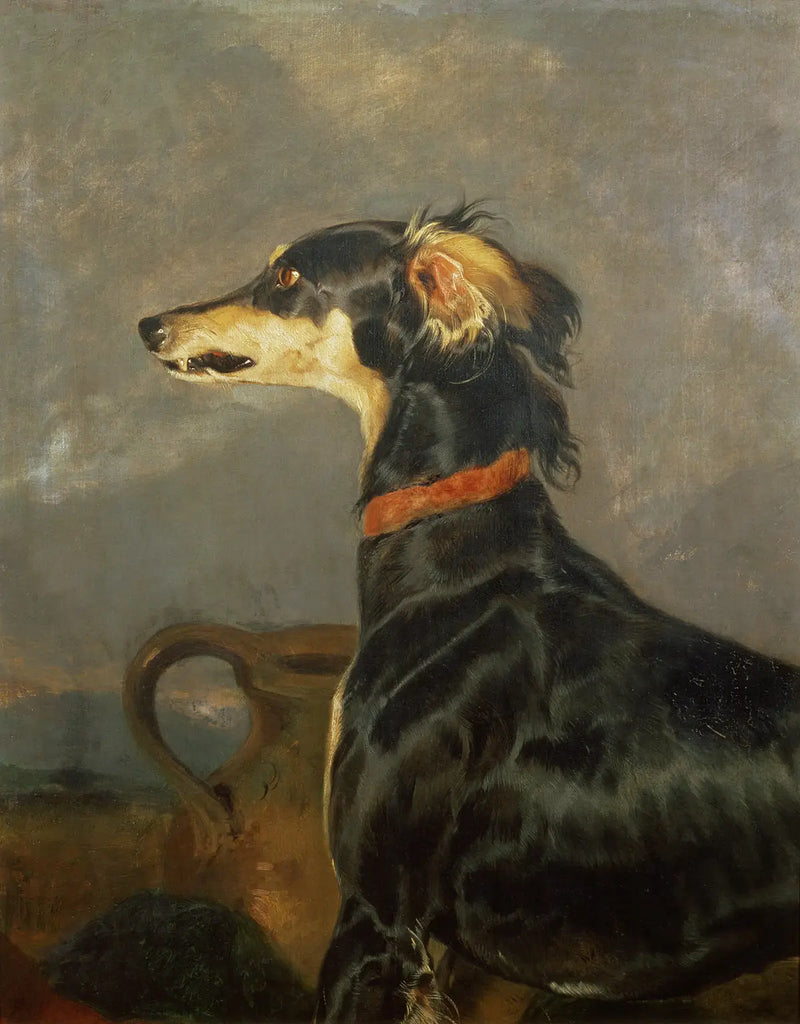 Saluki pies - Edwin Henry Landseer