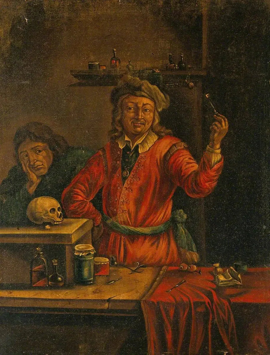 Chirurg, który wyrwał ząb - David Teniers Młodszy