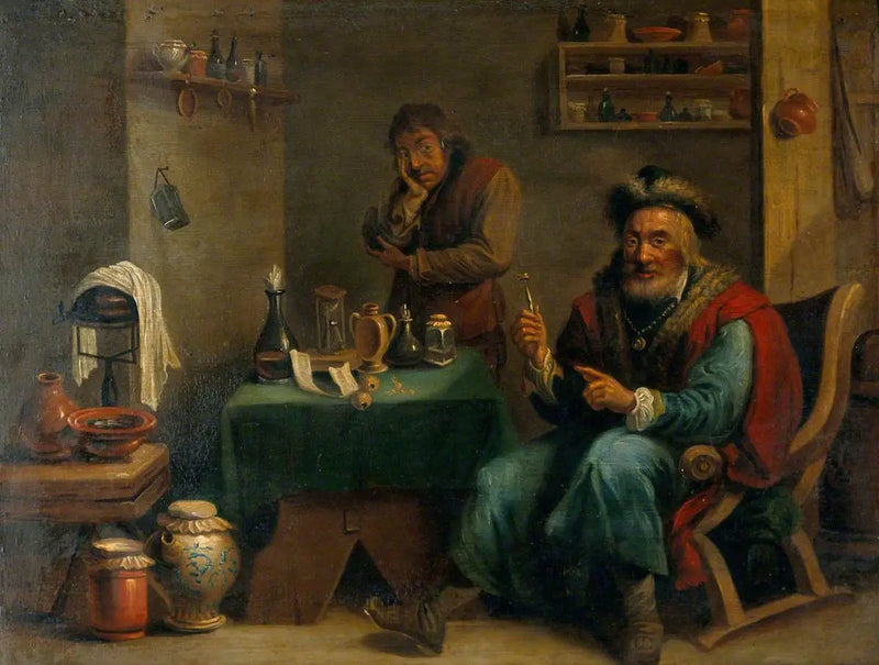 Chirurg, który wyrwał ząb - David Teniers Młodszy