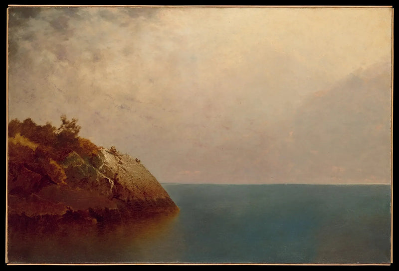 Zamglone niebo - John Frederick Kensett